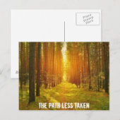 Pad in de Bossen Briefkaart (Voorkant / Achterkant)