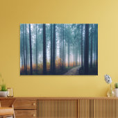 Pad in de Bossen Canvas Afdruk (Insitu (Woonkamer))