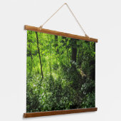 Pad in de Bossen Hangend Wandkleed (Gebogen)