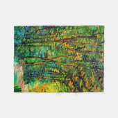 Pad in de Bossen Van Gogh Fine Art Fleece Deken (Voorkant (Horizontaal))