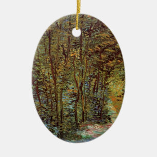 Pad in de Bossen van Vincent van Gogh Keramisch Ornament