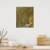 Pad in de Bossen van Vincent van Gogh,  kunst Poster (Keuken)