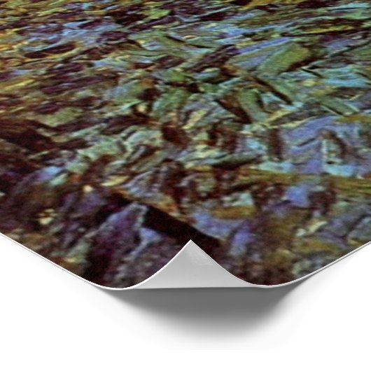 Pad in de Bossen van Vincent van Gogh Poster (Hoek)