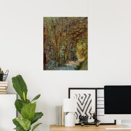 Pad in de Bossen van Vincent van Gogh Poster