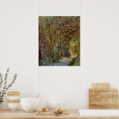 Pad in de Bossen van Vincent van Gogh Poster (Keuken)
