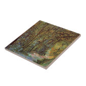 Pad in de Bossen van Vincent van Gogh Tegeltje (Zijkant)