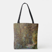 Pad in de Bossen van Vincent van Gogh Tote Bag (Achterkant)