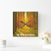 Pad in de Bossen Vierkante Klok (Huis)