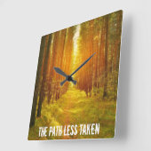 Pad in de Bossen Vierkante Klok (Hoek)