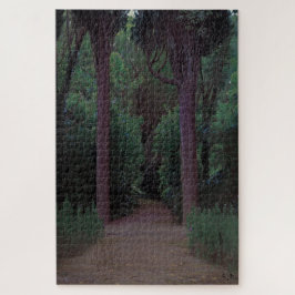 Pad in een park (door Santiago Rusiñol) Legpuzzel