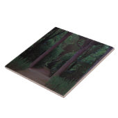 Pad in een park (door Santiago Rusiñol) Tegeltje (Zijkant)