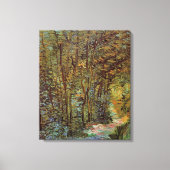 Pad in het bos door Vincent van Gogh Canvas Afdruk (Voorkant)
