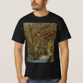 Pad in het bos door Vincent van Gogh T-shirt (Voorkant)