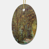 Pad in het bos van Vincent van Gogh Keramisch Ornament (Links)