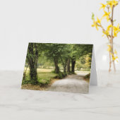 Pad in het land kaart (Gele Bloem)