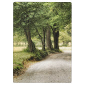 Pad in het land klembord (Achterkant)