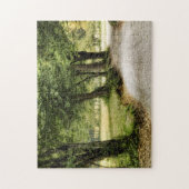 Pad in het land legpuzzel (Verticaal)