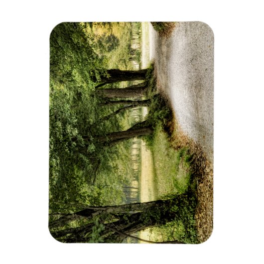 Pad in het land magneet (Verticaal)
