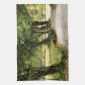 Pad in het land theedoek (Verticaal)