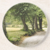 Pad in het land zandsteen onderzetter (Voorkant)