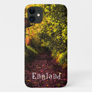 Pad in het Woodlands iPhone Case