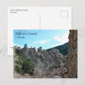 Pad in Jefferson County, Colorado Briefkaart (Voorkant / Achterkant)