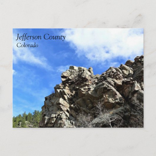 Pad in Jefferson County, Colorado Briefkaart (Voorkant)