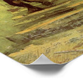 Pad in Montmartre door Vincent van Gogh Poster (Hoek)