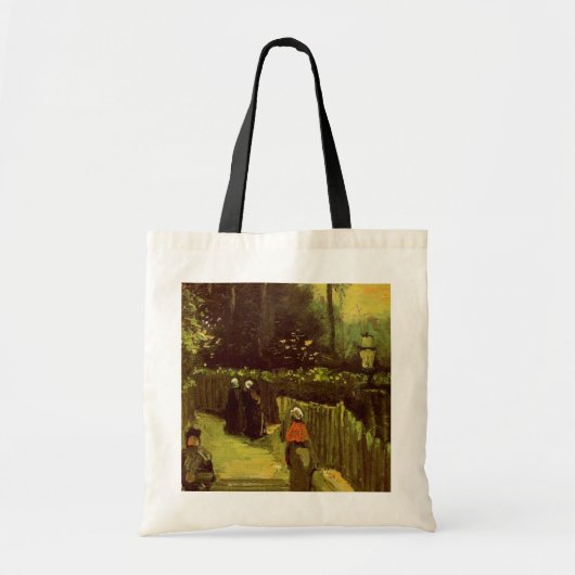 Pad in Montmartre door Vincent van Gogh Tote Bag (Voorkant)
