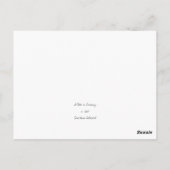 Pad in Toscane Briefkaart (Achterkant)