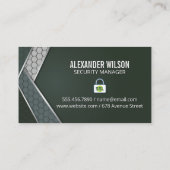 Pad Lock SSL | Beveiligingsmanager Visitekaartje (Achterkant)