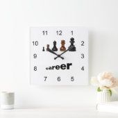 Pad loopbaan vierkante klok (Huis)