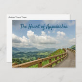 Pad met houtoeren briefkaart (Voorkant / Achterkant)