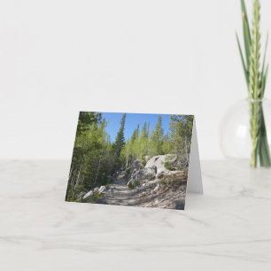 Pad naar Alberta Falls Kaart