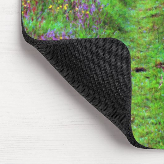 Pad naar de Bossen getekend Muismat (Hoek)