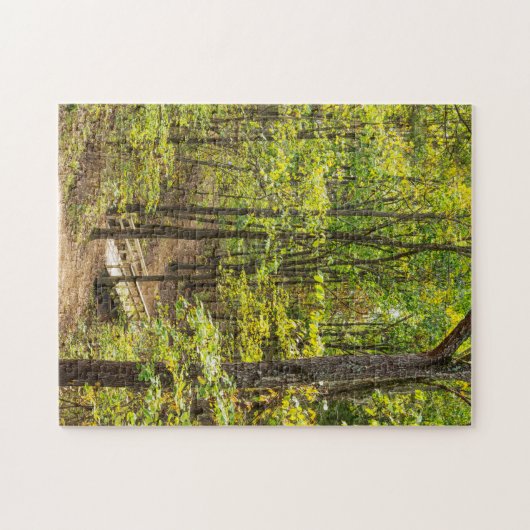 Pad naar de brug legpuzzel (Horizontaal)