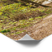 Pad naar de brug poster (Hoek)
