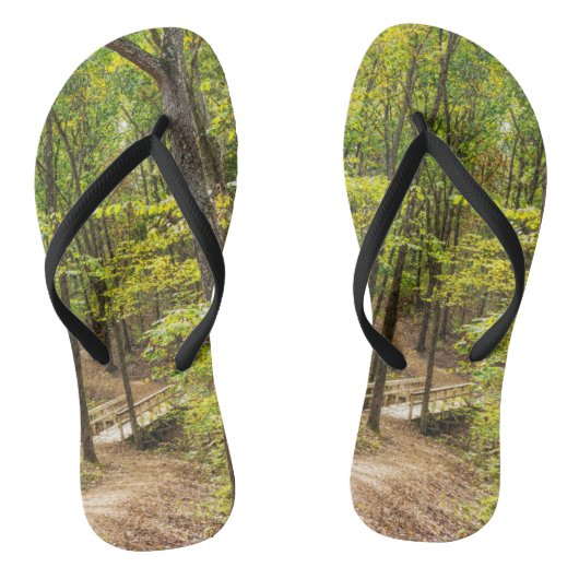 Pad naar de brug teenslippers (Voetbed)