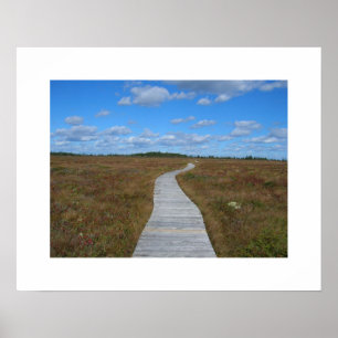 Pad naar de lucht poster