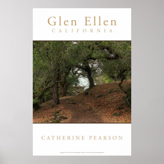 "Pad naar de muur" Poster (Voorkant)