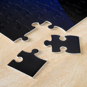 Pad naar de Zon – Levendig Abstract Berglandschap Legpuzzel (Zijkant)