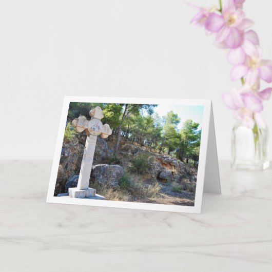 Pad naar Ermita de Santa Bárbara, Lliria, Spanje Kaart (Orchidee)