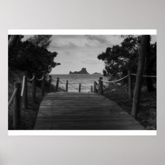 Pad naar Geiteneiland Poster