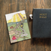 Pad naar het Cross Inspirerend Briefkaart