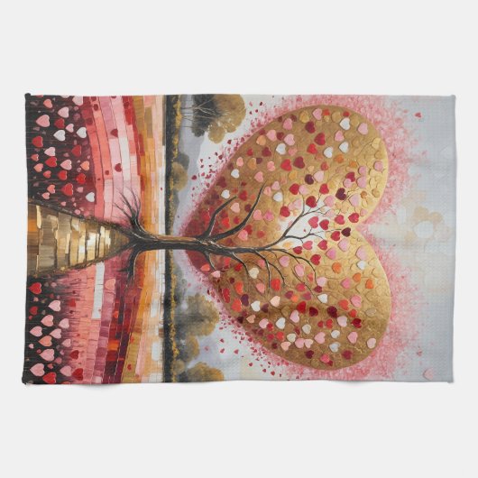 Pad naar het hart theedoek (Horizontaal)