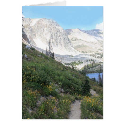 Pad naar het Marie-Wenskaart-meer (Voorkant)