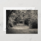 Pad naar het onbekende briefkaart (Voorkant / Achterkant)