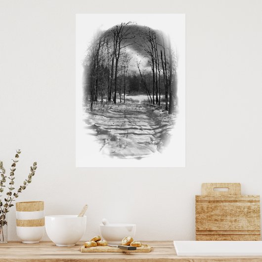 Pad naar het Pond Poster (Keuken)