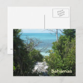 Pad naar het strand briefkaart (Voorkant / Achterkant)