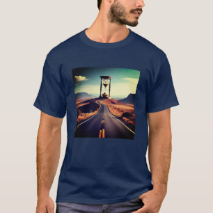 Pad naar het Zandloper - Tijdgebonden Reis Concept T-shirt